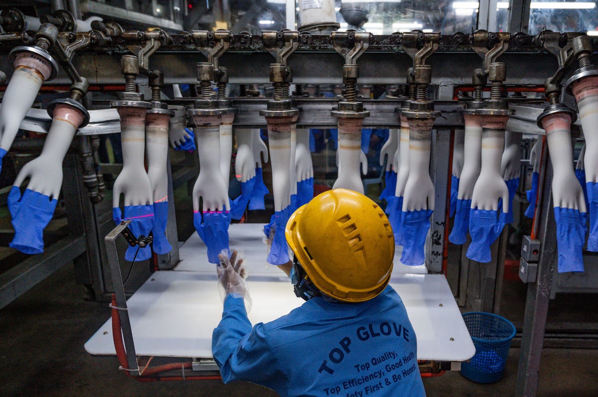 Worker dies of Covid at world’s largest rubber glove maker in Malaysia