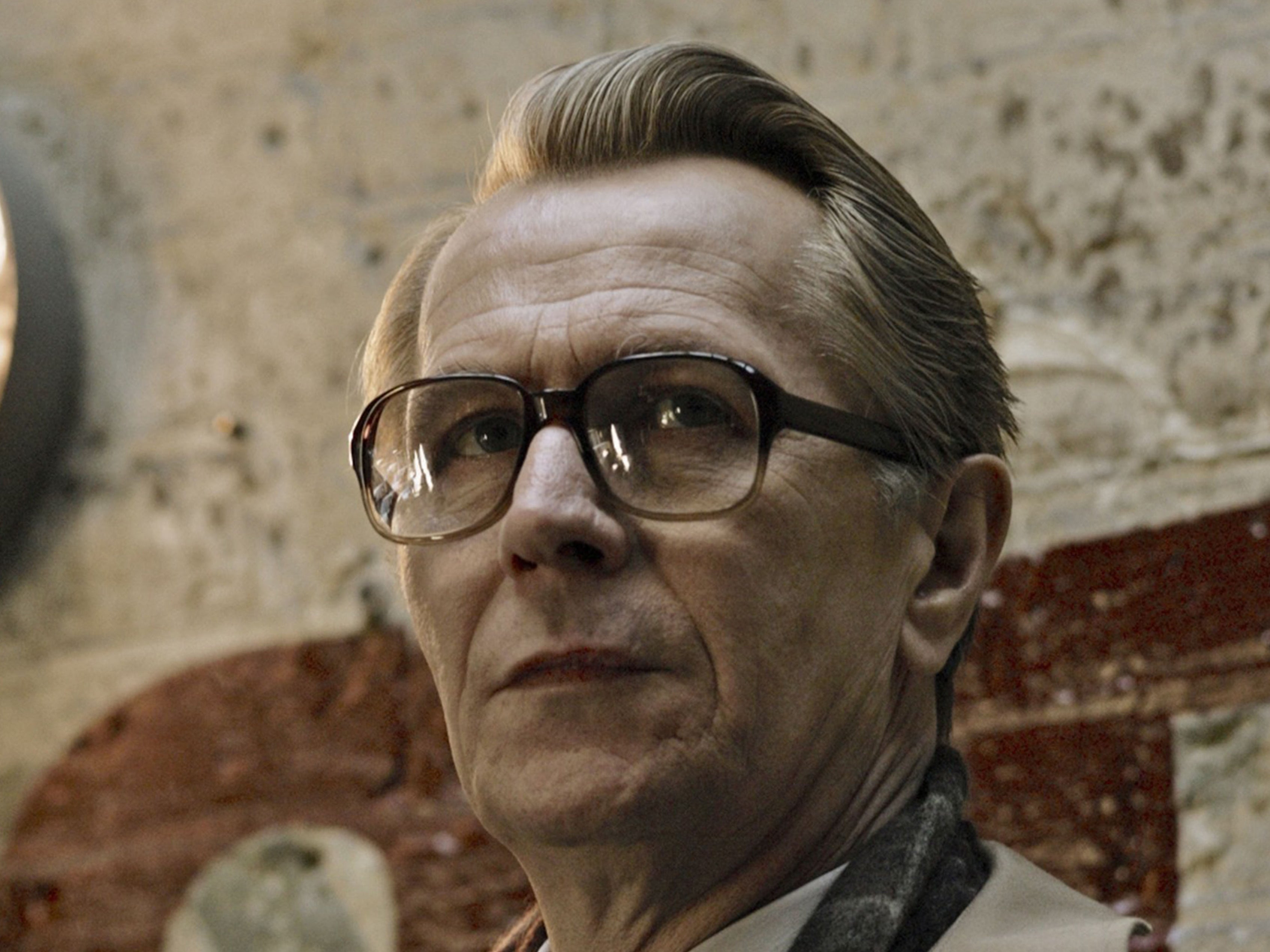 Gary Oldman as George Smiley in ‘Tinker Tailor Soldier Spy’