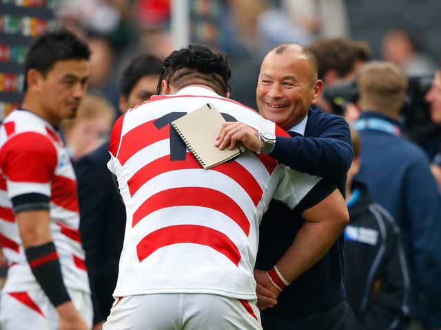 Eddie Jones expected to see England drawn alongside Japan in the 2023 Rugby World Cup