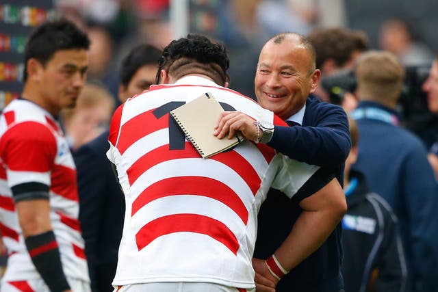 Eddie Jones expected to see England drawn alongside Japan in the 2023 Rugby World Cup