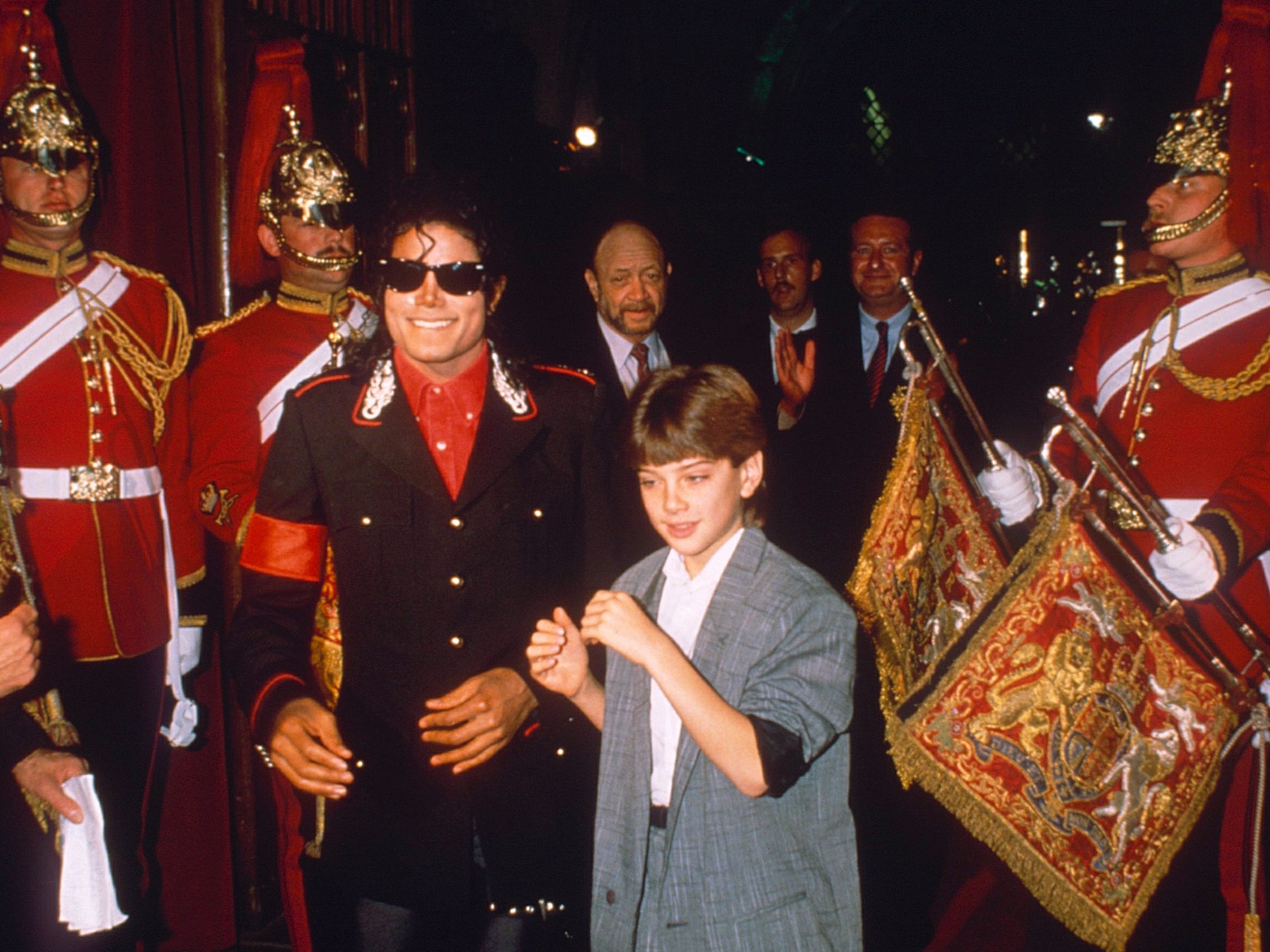 Michael Jackson and Jimmy Safechuck in 1988