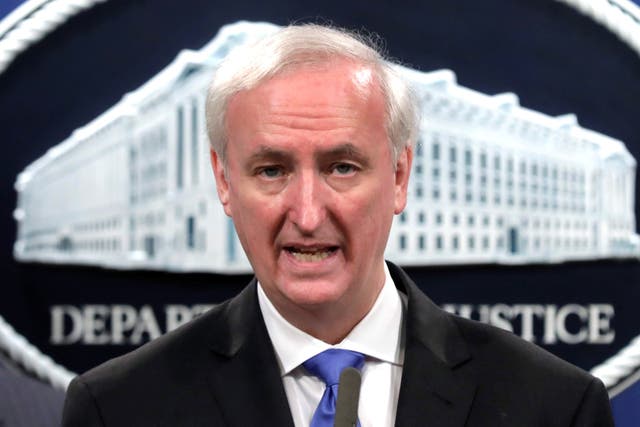 <p>Donald Trump named current deputy attorney general Jeffrey Rosen as his acting attorney general following William Barr’s resignation on 14 December.</p>
