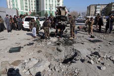 Afghan officials: Bomb, shooting attack in Kabul kill 3 