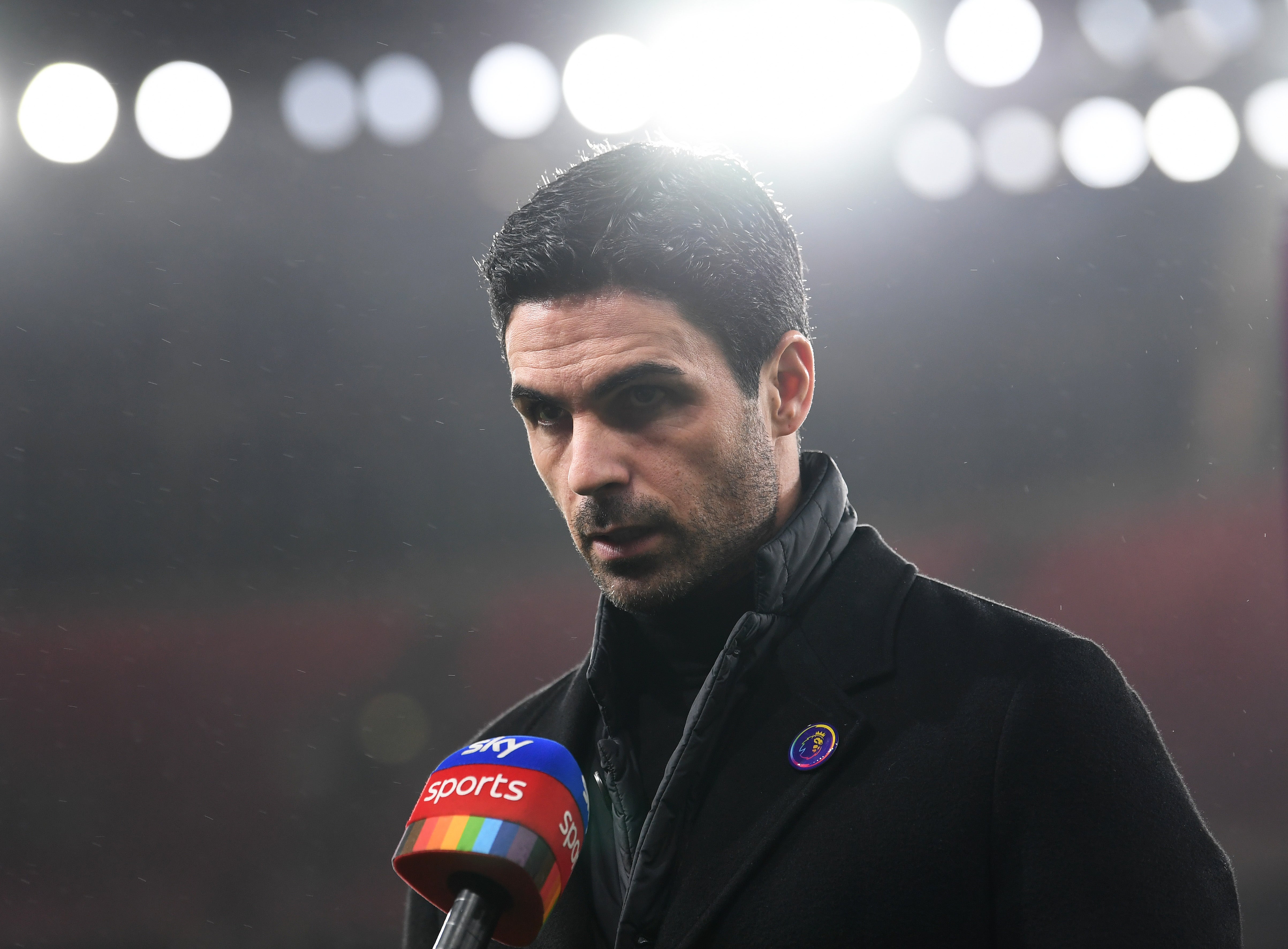Mikel Arteta has been defended by Arsenal technical director Edu