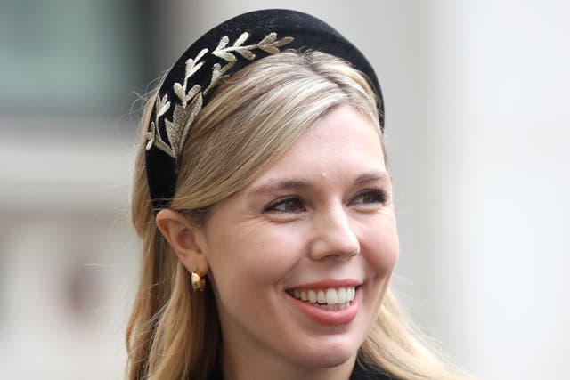 Carrie Symonds has been voted Peta’s ‘person of the year'