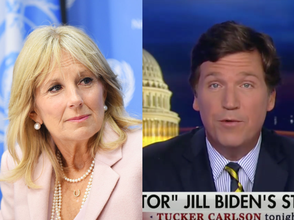 Tucker Carlson compares Jill Biden to Bill Crosby over ‘Dr’ title | indy100