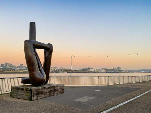 Public art on the Greenwich Peninsula