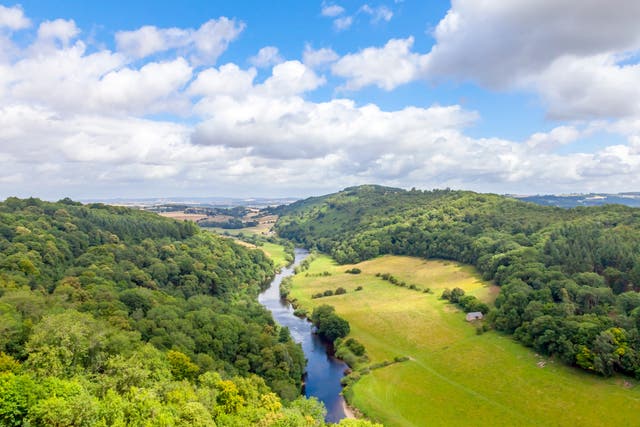 The River Wye at Symonds Yat in the Forest of Dean
