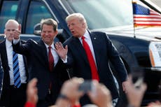 Trump retweets post calling for Georgia republicans to be jailed