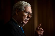 McConnell vows GOP would stay through Christmas for a Covid bailout