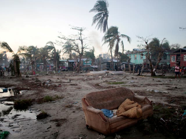 The aftermath of Hurricane Iota in Bilwi, Nicaragua November 27, 2020