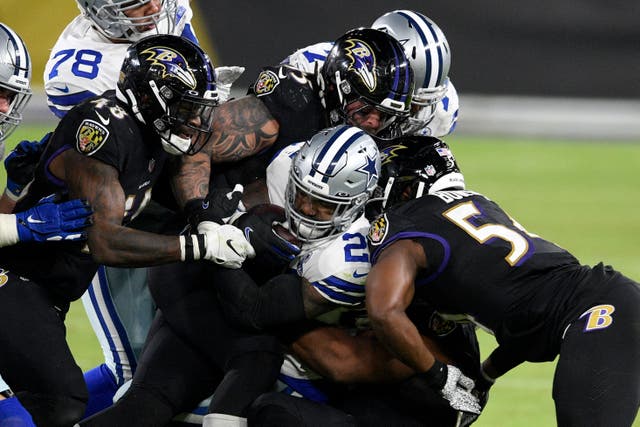 Cowboys Ravens Football