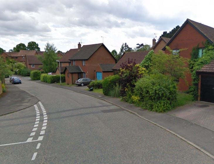 A man died in Haughgate Close after part of a house collapsed