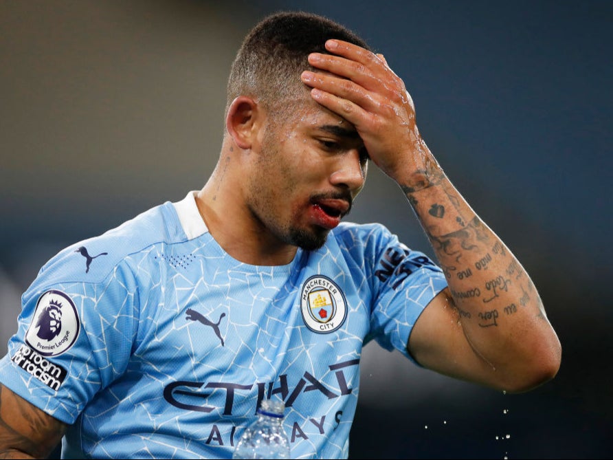 Gabriel Jesus is enduring a goal drought