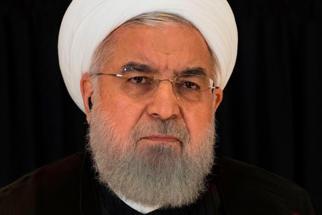 <p>Hassan Rouhani, presidente de Irán</p>