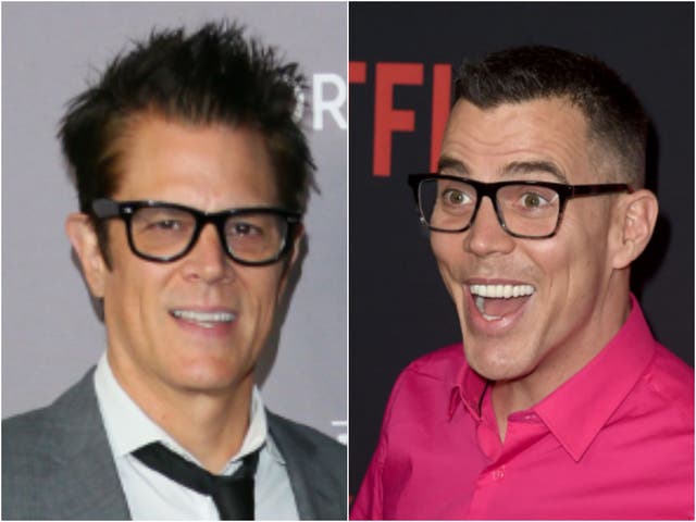Johnny Knoxville and Steve-O, stars of Jackass