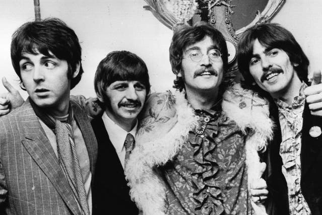 <p>One of the Fab Four is left wondering why he didn’t get the ‘moustaches are in this year’ memo </p>