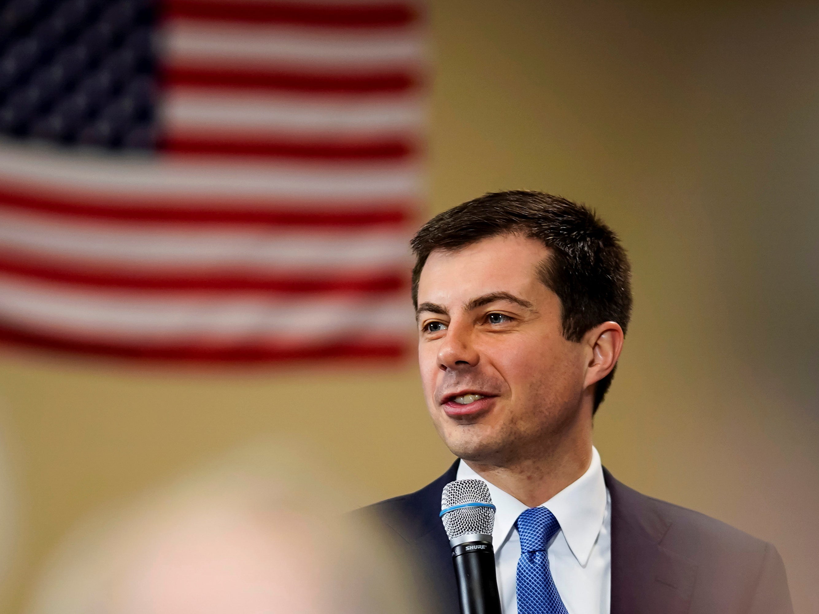Stand-out LGBTQ members of Biden’s cabinet include openly gay Pete Buttigieg as transport secretary and openly trans Dr Rachel Levine as health secretary