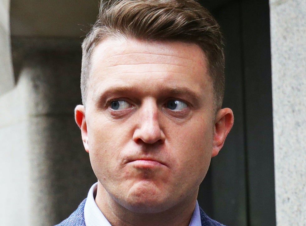 Tommy Robinson banned from all football matches for four years | The ...