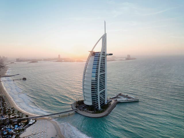 Burj Al Arab is one of Dubai’s many instantly recognisable landmarks