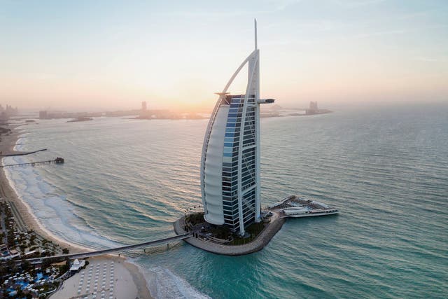 Burj Al Arab is one of Dubai’s many instantly recognisable landmarks