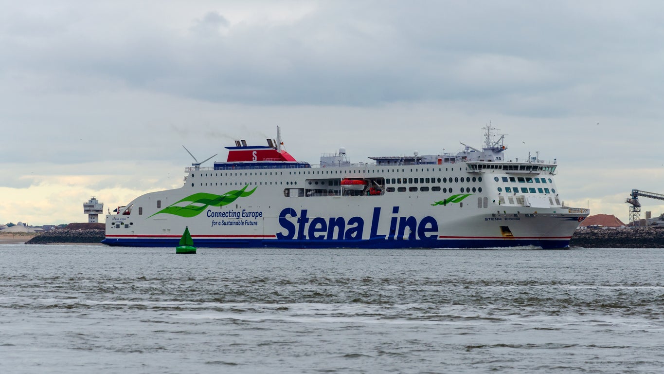 A Stena Line ferry was held in Wirral after some crew tested positive for coronavirus