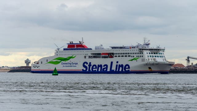 <p>A Stena Line ferry was held in Wirral after some crew tested positive for coronavirus</p>