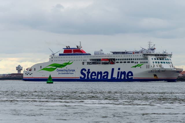 <p>A Stena Line ferry was held in Wirral after some crew tested positive for coronavirus</p>