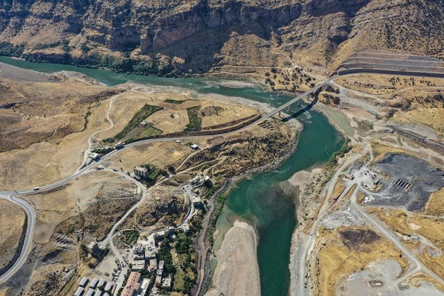 Turkey has promoted the dam as a vital development project – part of a larger network aimed at reducing the country’s dependency on energy imports