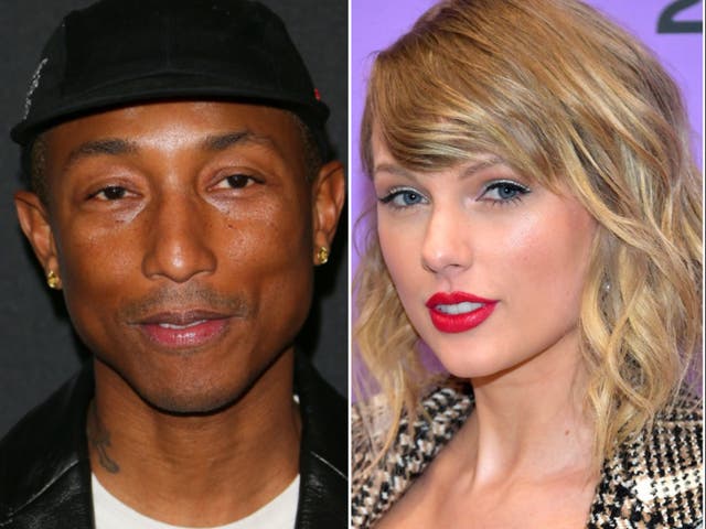 Pharrell weighs in on Taylor Swift's 'unfortunate' Scooter Braun feud