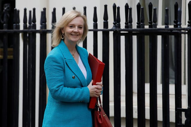 The gender pay gap has widened at Liz Truss’s department 