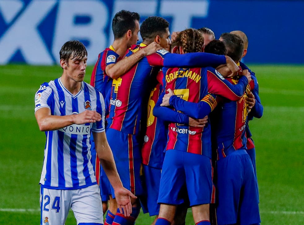<p>Los Culés se adueñaron del quinto puesto de la clasificación</p>