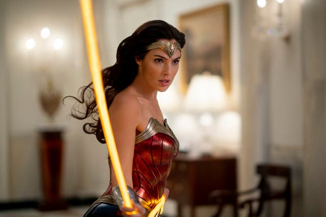 <p>Gal Gadot playing Wonder Woman has highlighted that women around the world have faced extra pressure this year</p>