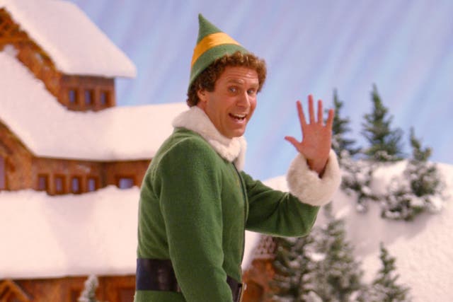 <p>Will Ferrell in the 2003 Christmas comedy Elf</p>