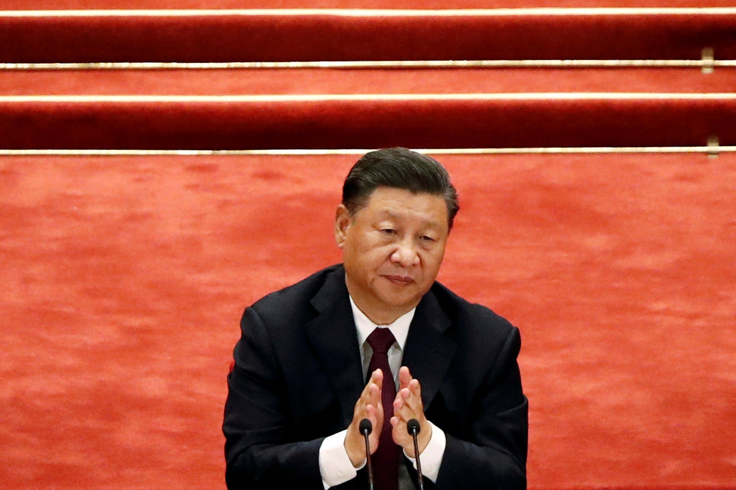 File image: Chinese President Xi Jinping has asked his party to stay alert to national security risks &nbsp;