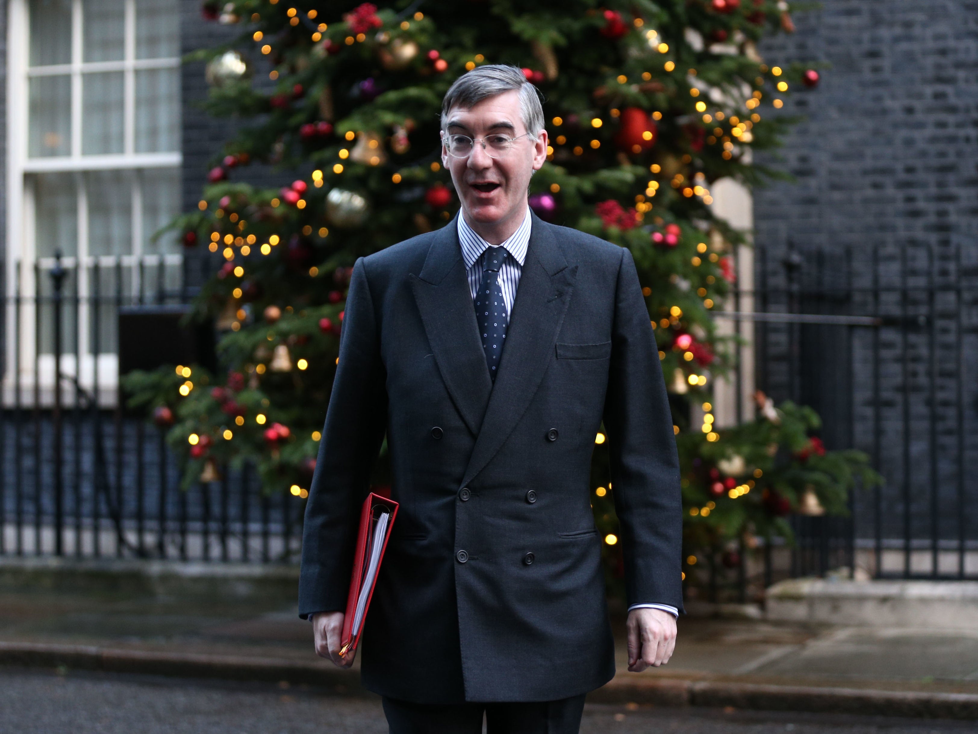 <p>Mr Rees Mogg claimed in the Commons the intervention from Unicef was a 'political stunt of the lowest order’</p>