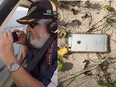 iPhone 6S captures descent after it falls 2,000ft from a plane