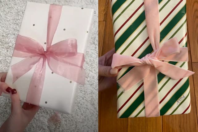 We tried four popular gift-wrapping hacks - these were the results 