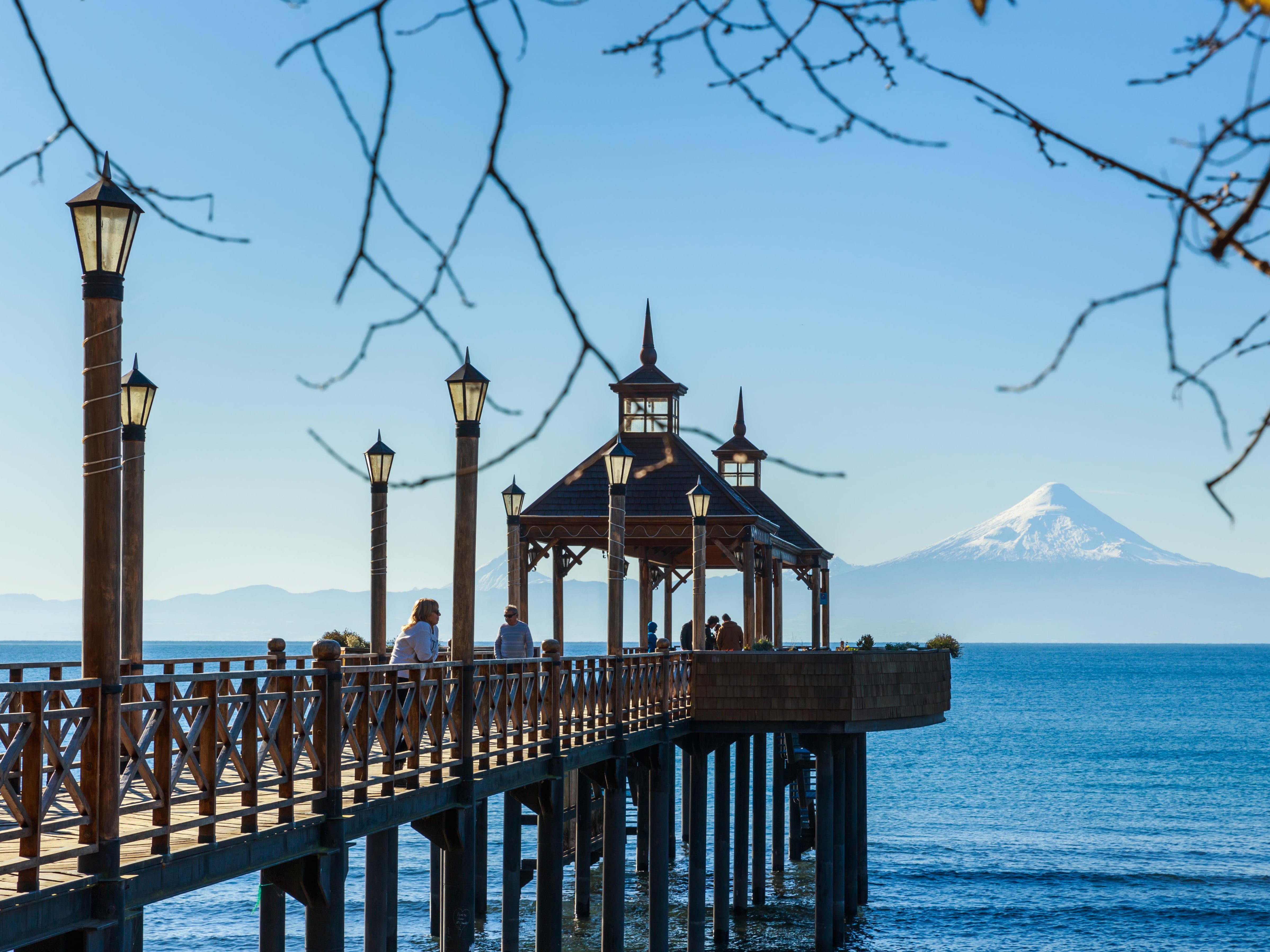 Llanquihue Lake is the second largest in Chile