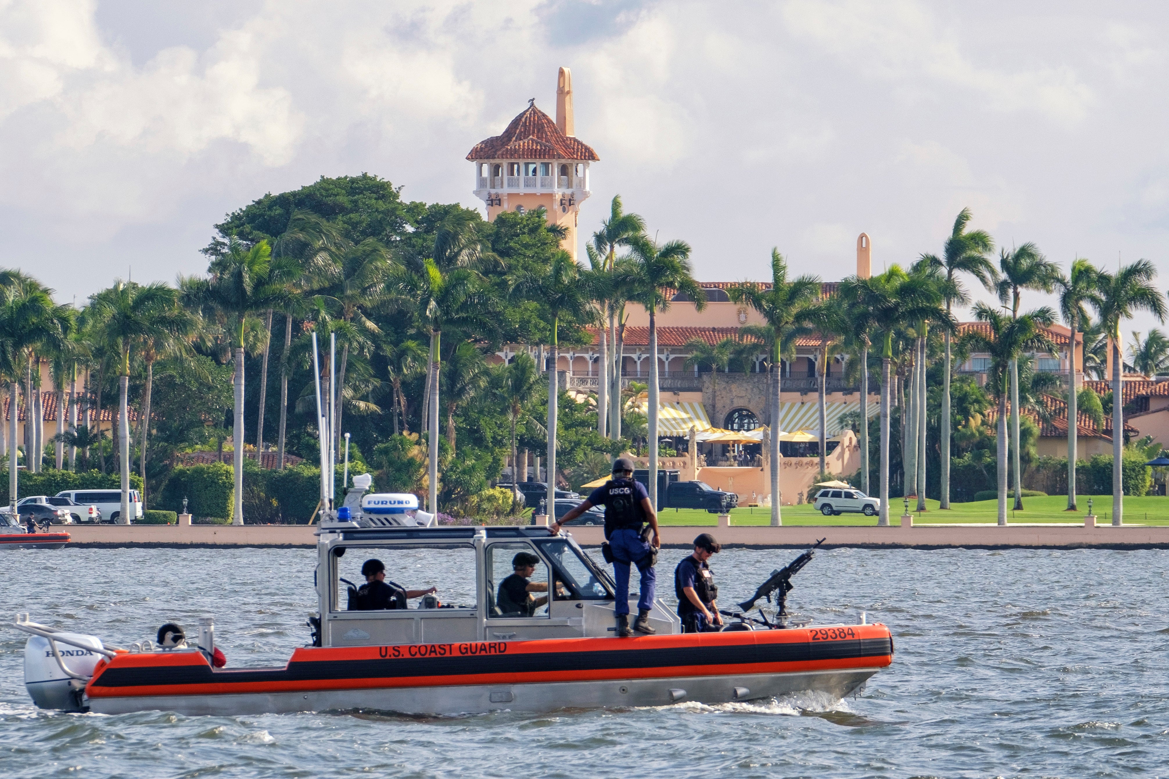 Trump's move to his Florida estate challenged by neighbor Palm Beach Donald  Trump estate Mar-a-Lago Florida | The Independent