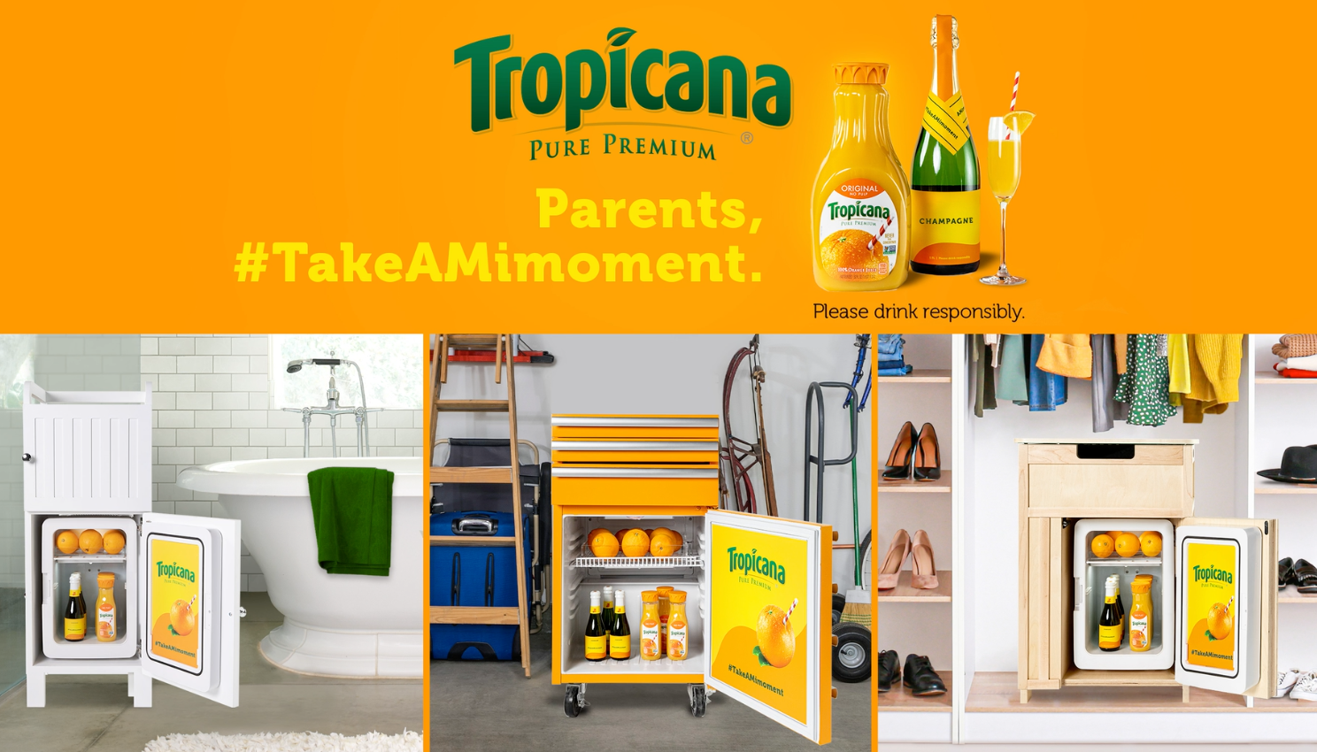 Tropicana apologises over ad encouraging parents to drink mimosas in secret