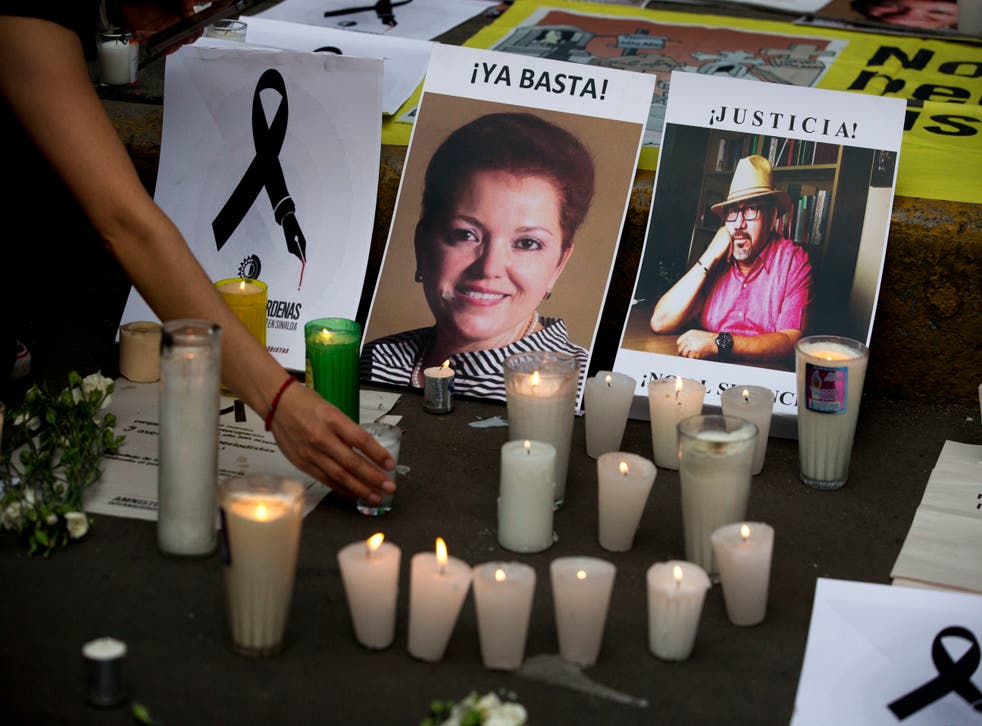 MEXICO-PERIODISTA ASESINADA