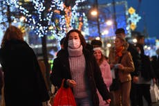 Live: Boris Johnson hints at post-Christmas lockdown