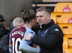 Villa boss Smith praises Grealish for focus amid off-field issues