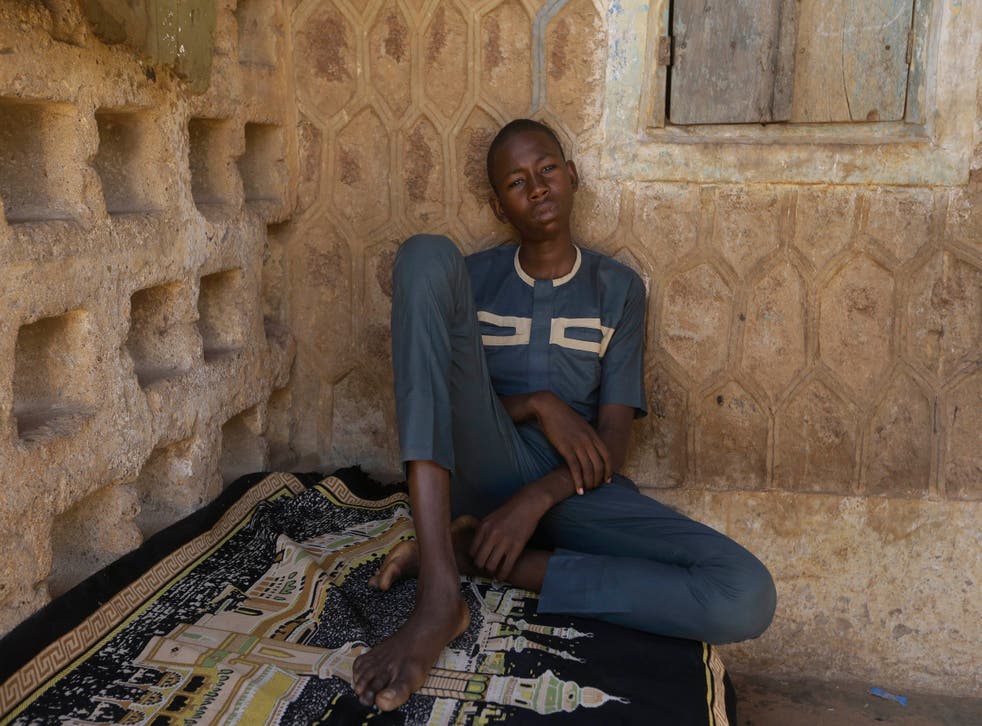 <p>Estudiante nigeriano secuestrado</p>