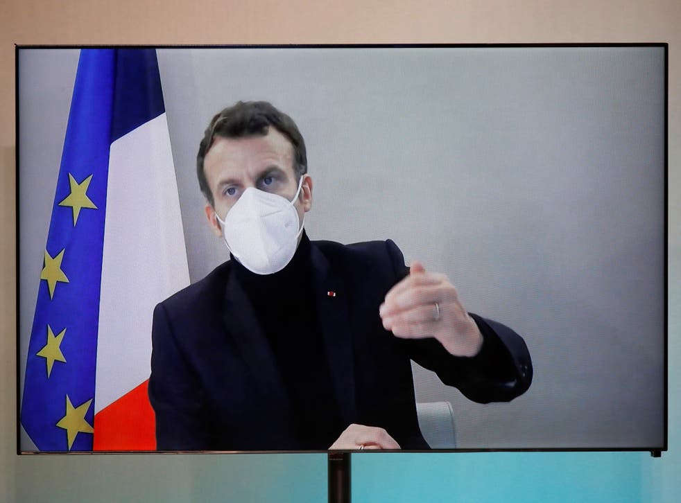 <p>Emmanuel Macron, presidente de Francia</p>