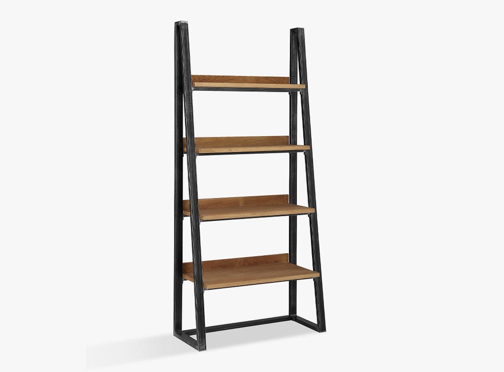 Best Bookcases 2020 From Pine Oak, 18 Inch Wide Ladder Bookcase