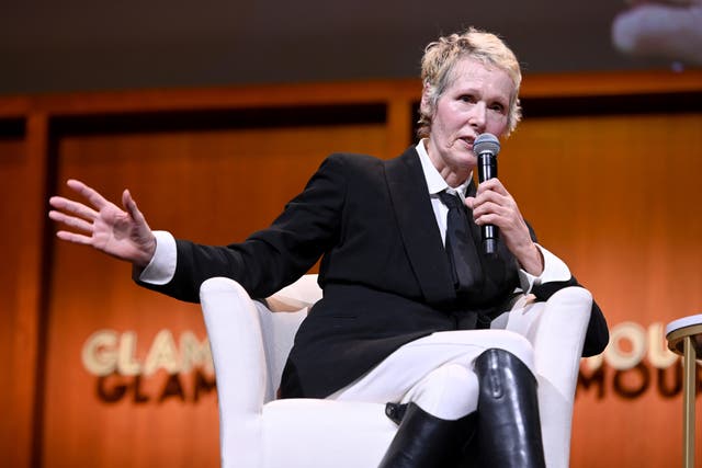 E Jean Carroll speaks onstage during the How to Write Your Own Life panel at the 2019 Glamour Women Of The Year Summit 