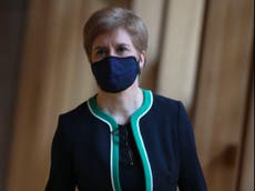 Nicola Sturgeon bans travel into Scotland