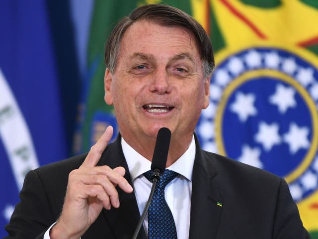 <p>Brazilian President Jair Bolsonaro has often said he will refuse to receive a vaccine</p>